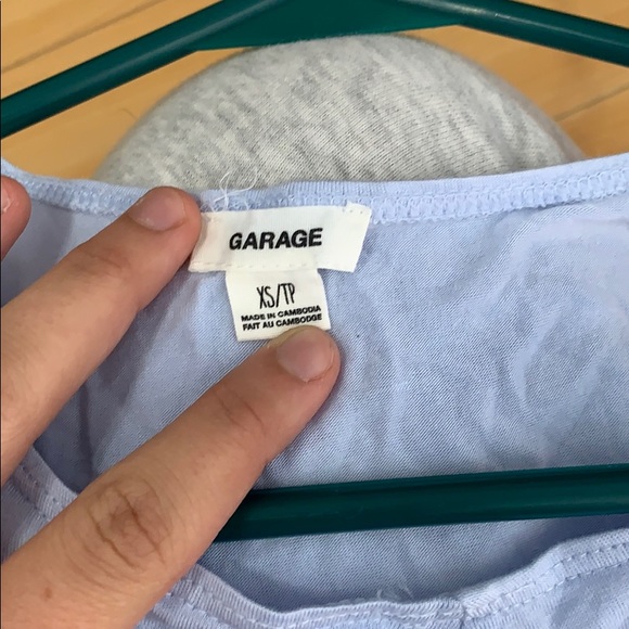 Garage blue pale camisole - Picture 3 of 3